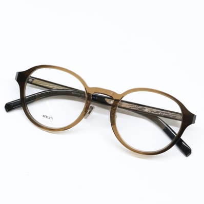 ベルルッティ BL50001U カリグラフィ ボストン メガネ 50□22-145