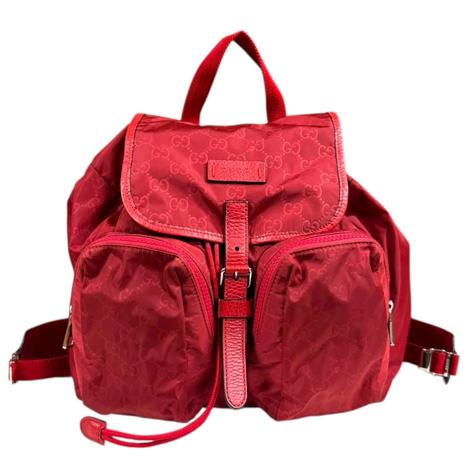グッチ GGナイロン リュック・デイパック ナイロン 510343 レディース GUCCI 中古