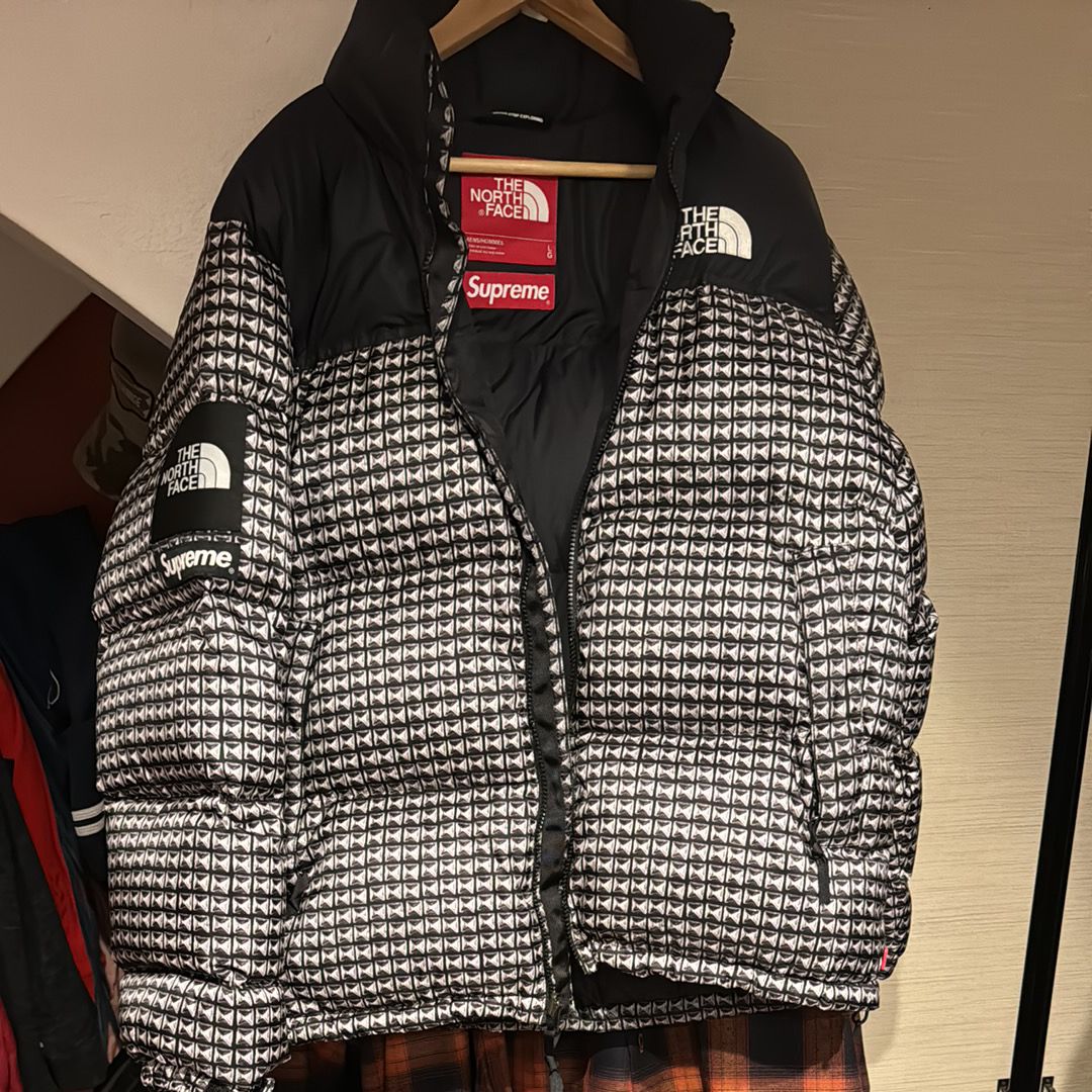 Supreme x The North Face Studded Nuptse Jacket "Black"