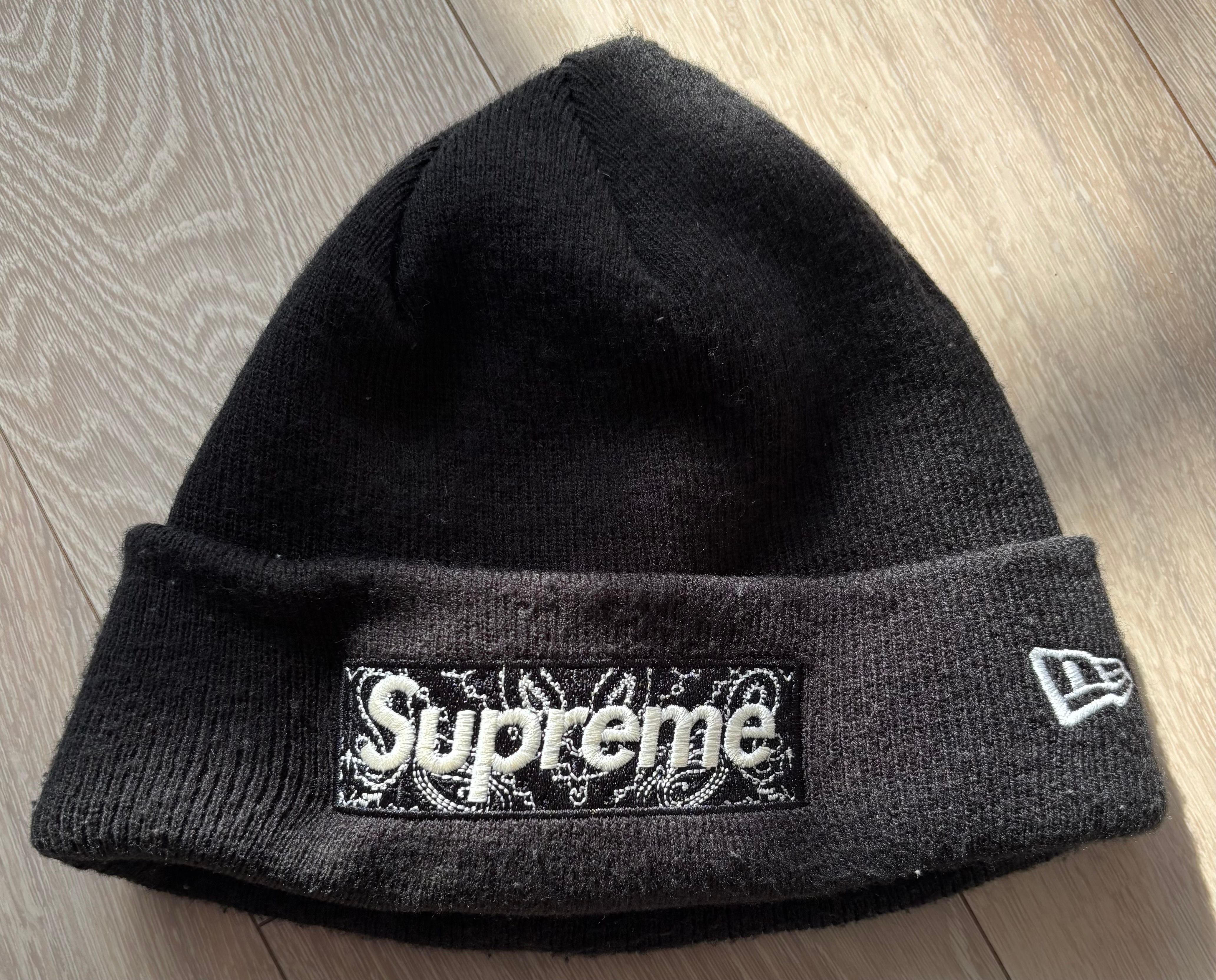 Supreme New Era® Box Logo Beanie "Black"