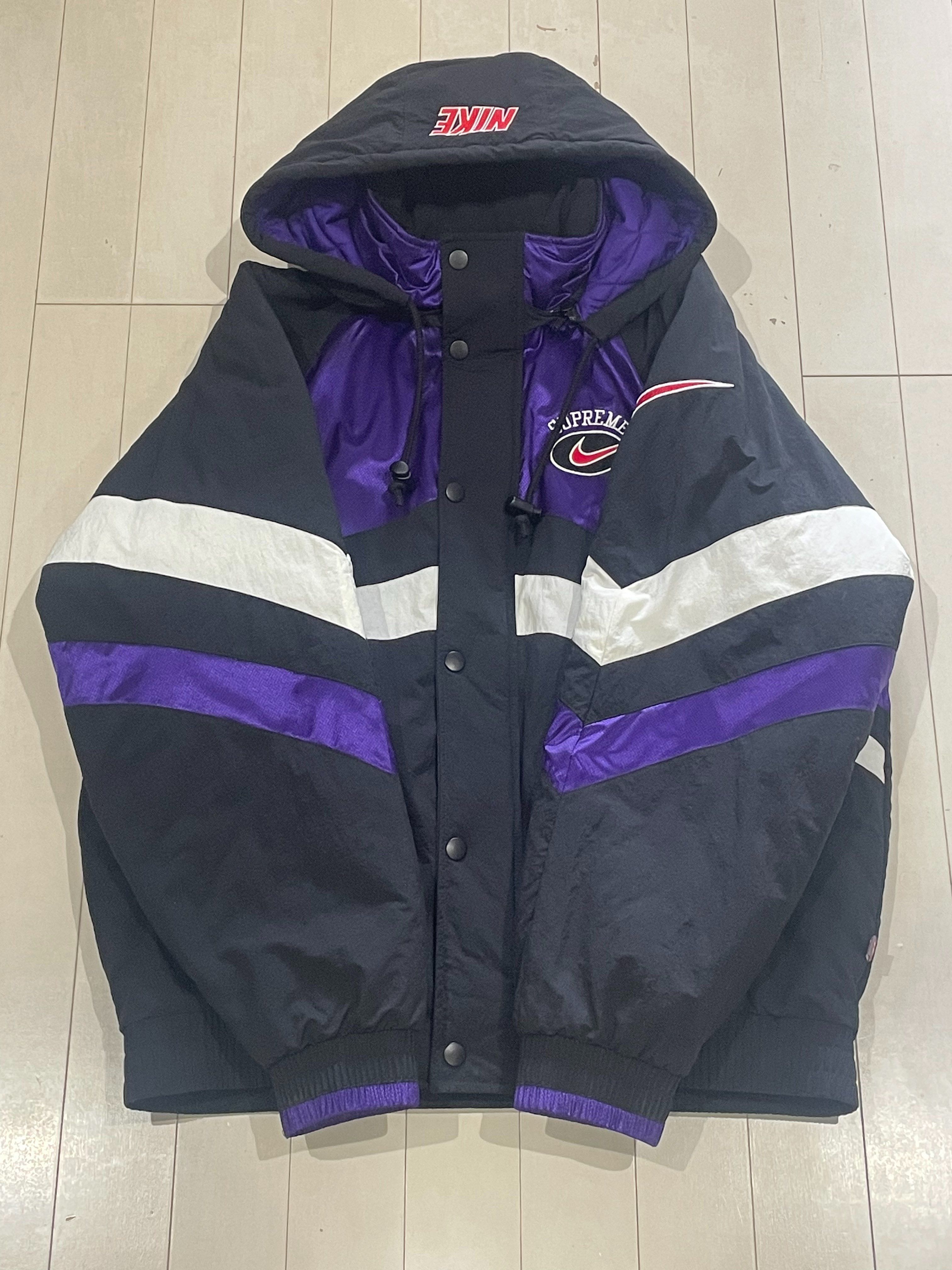 Supreme / Nike Hooded Sport Jacket "Purple"