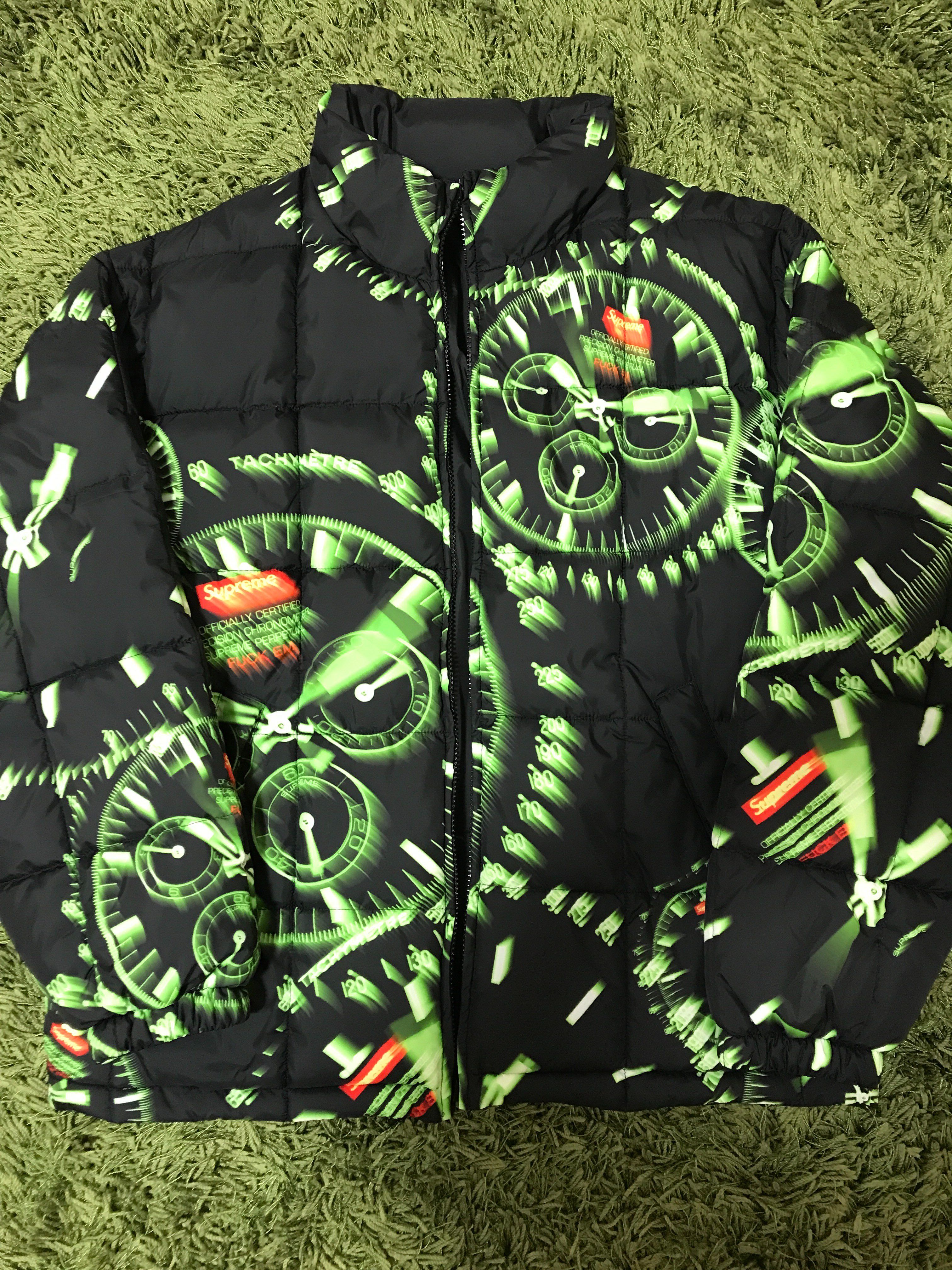 Supreme / Nike® Reversible Puffy Jacket "Black"