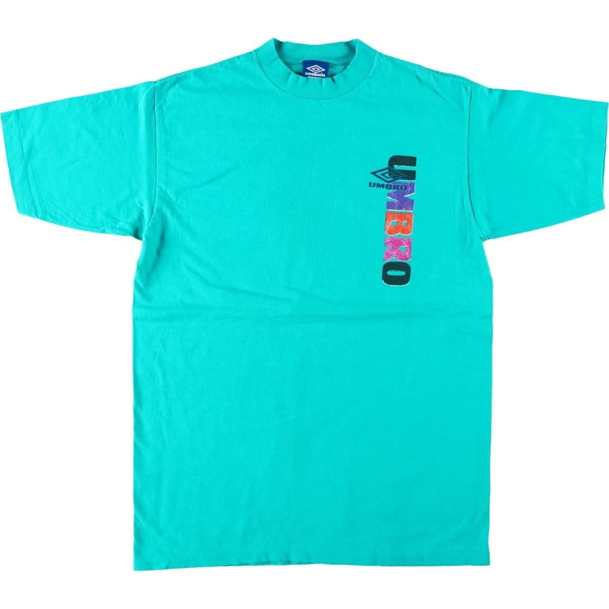 古着 90年代 アンブロ UMBRO 青タグ ロゴプリントTシャツ USA製 メンズL相当 ヴィンテージ/eaa638973