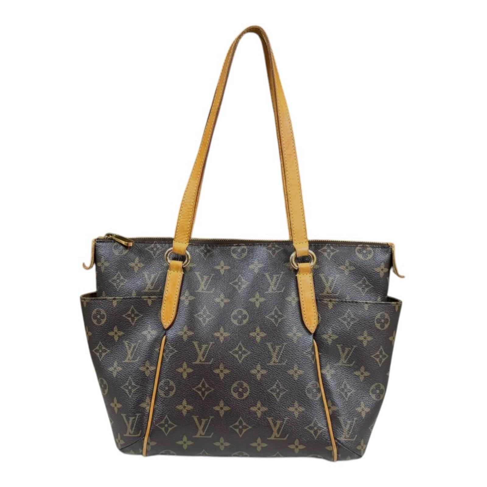 ルイヴィトン トータリーPM モノグラム トートバッグ モノグラムキャンバス M56688 ブラウン レディース LOUIS VUITTON 中古