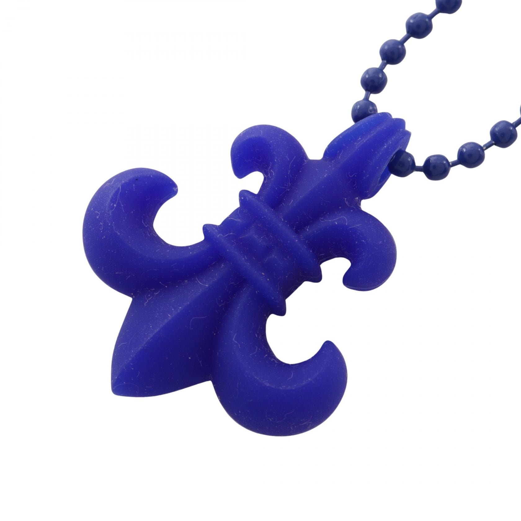 クロムハーツ CHROME HEARTS BSフレア ネックレス ジュエリー ラバー メンズ ブルー系 【中古】