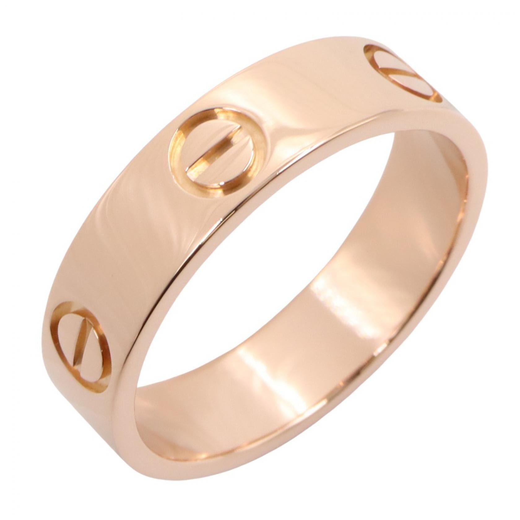 カルティエ CARTIER ラブリング リング・指輪 ジュエリー K18PG(ピンクゴールド) レディース ゴールド系 B4084800 【中古】