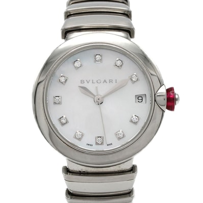 【ノーメンテナンス還元価格】ブルガリ ルチェア・11P 102199/LU33S/LU33WSSD/11 SS 自動巻