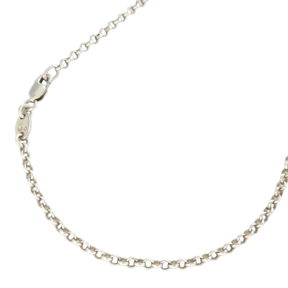 CHROME HEARTS クロムハーツ(原本無) 18inch NECKCHAIN ロールチェーン 18インチ ネックレス シルバー系【中古】