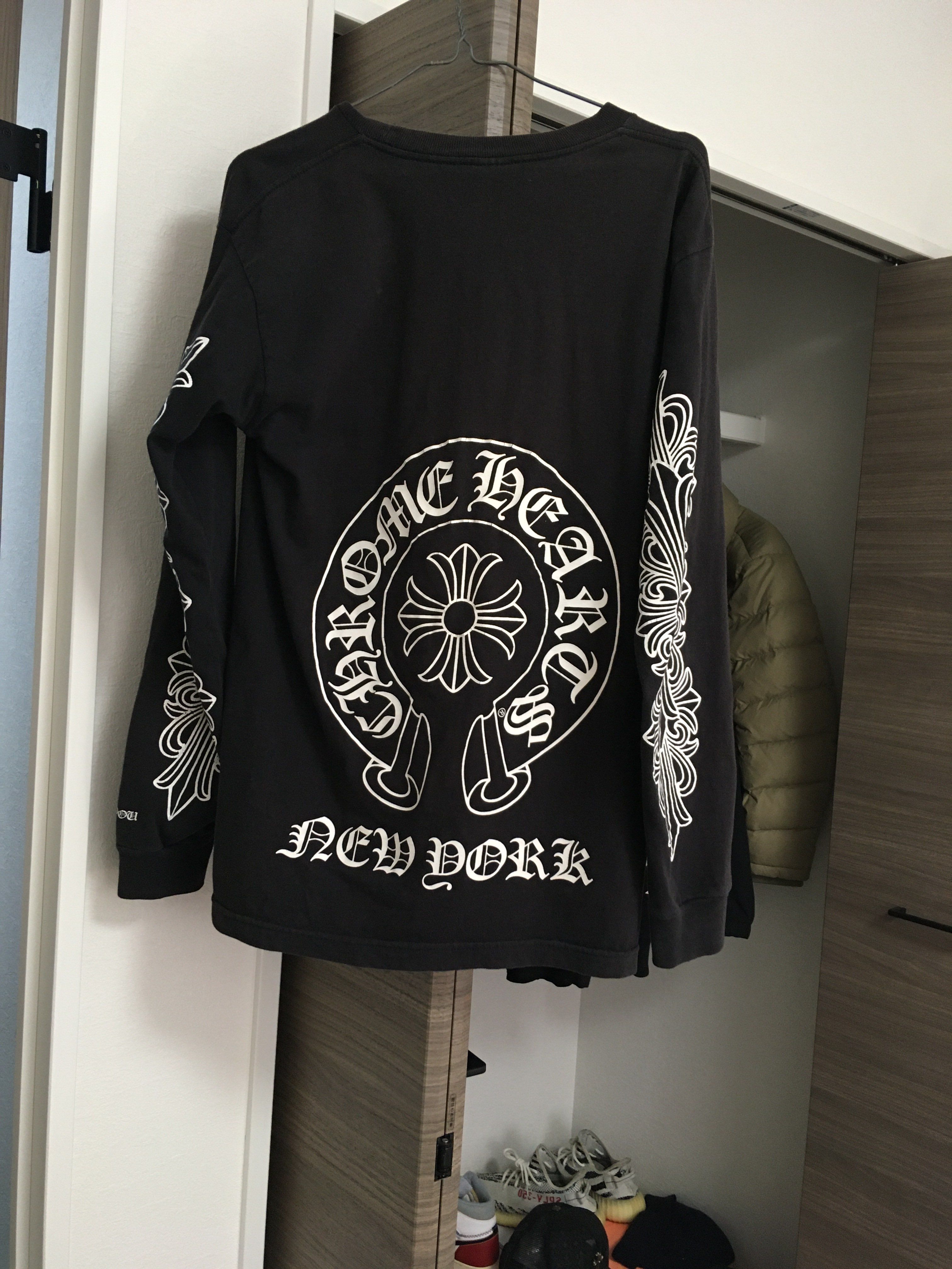 Chrome Hearts Miami Exclusive Horseshoe L/S T-Shirt "Black"