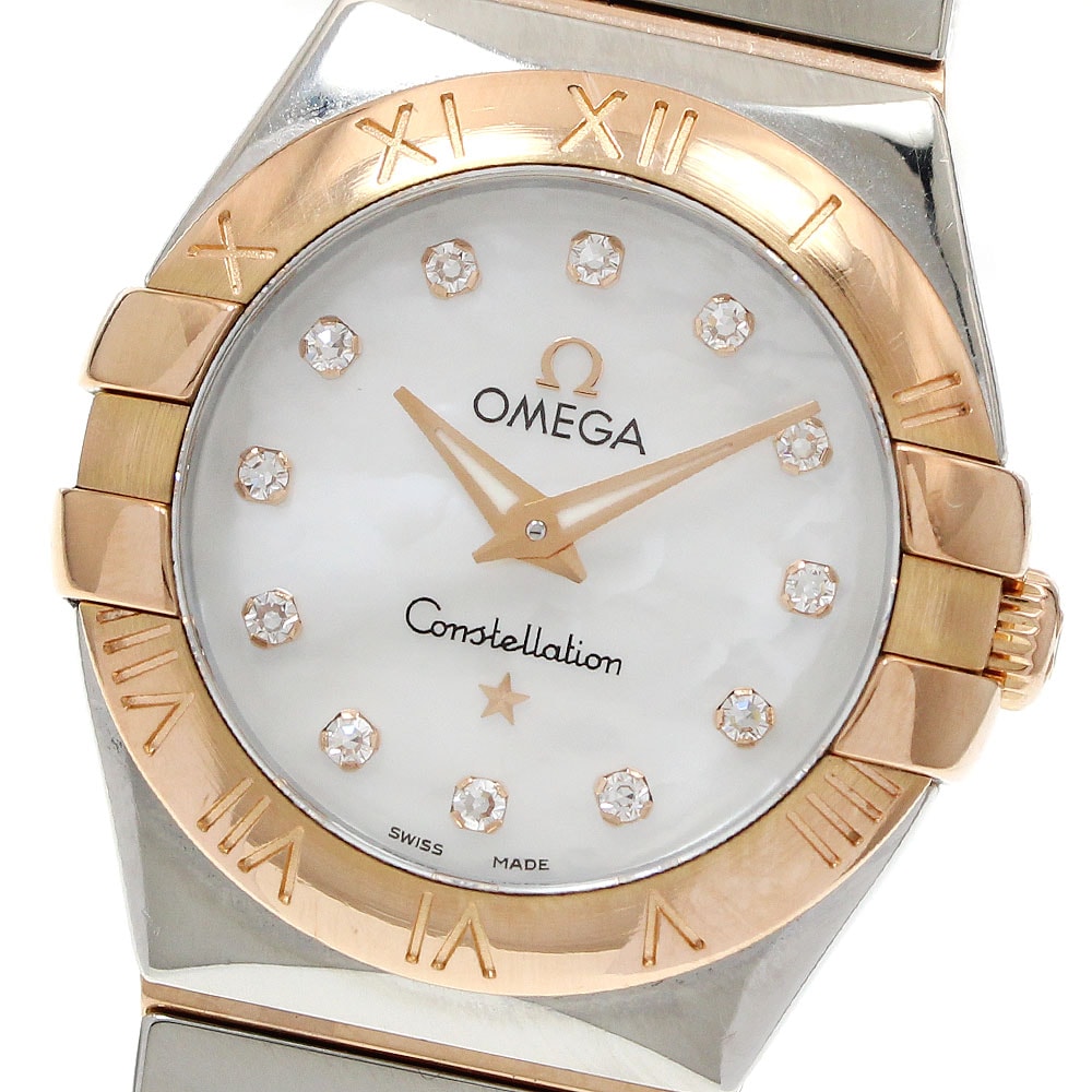 オメガ コンステレーション ブラッシュ レディース 【中古】