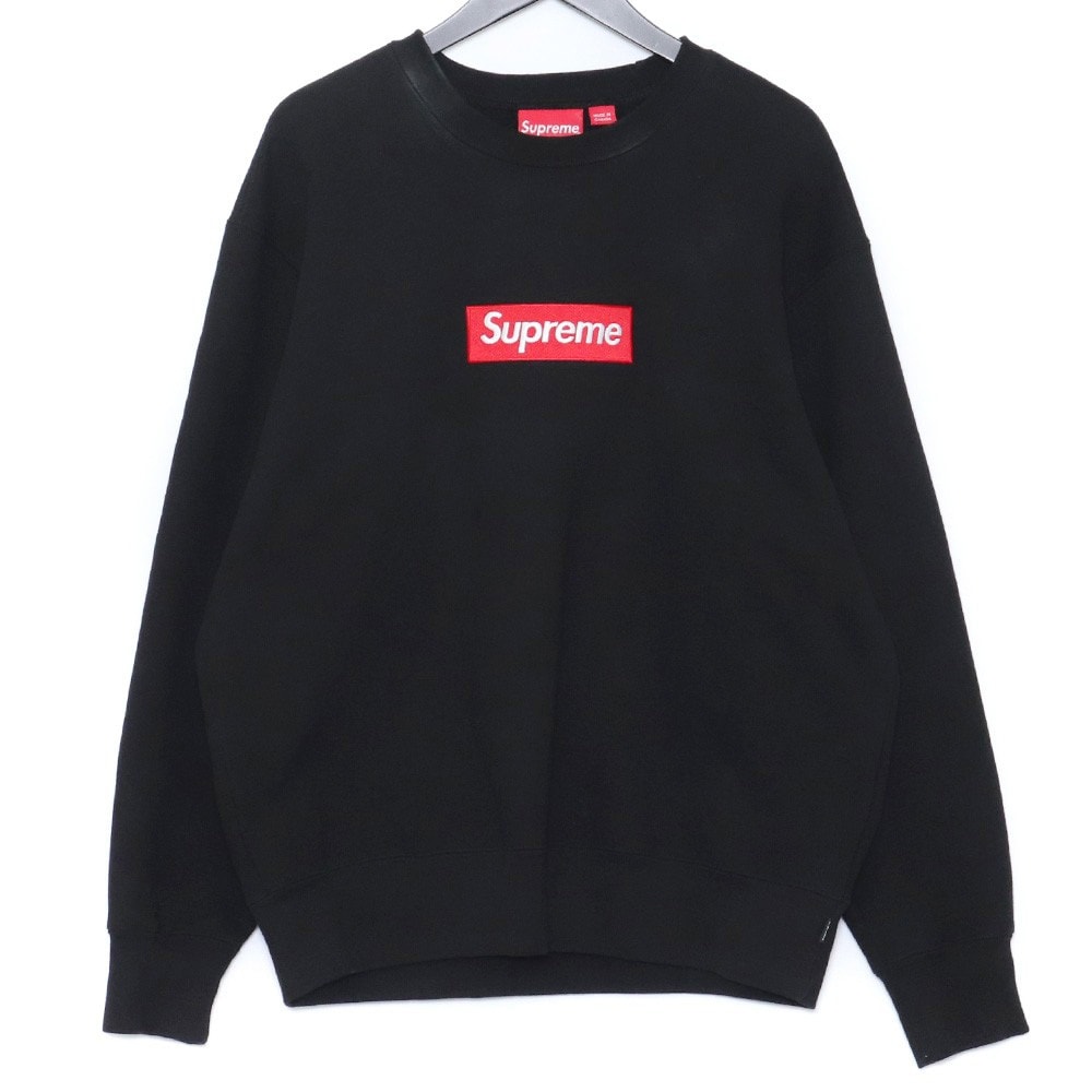 Supreme Box Logo Crewneck Sweatshirt "Black" (18FW)