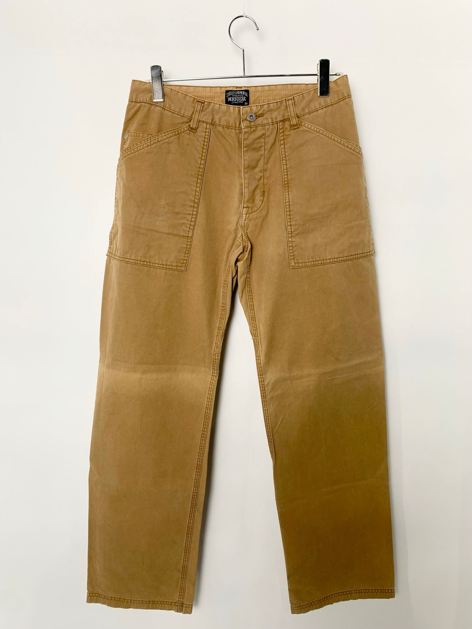 STUSSY WORKGEAR RIPSTOP POCKET CHINO PANTS