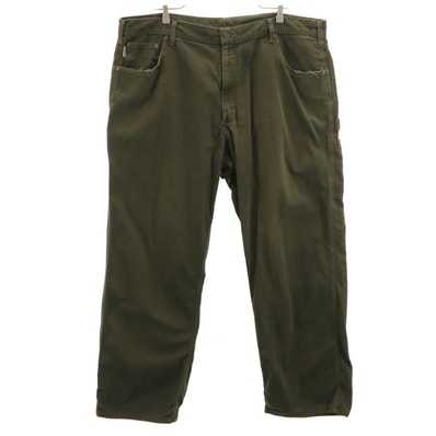 Carhartt カーハート B159 ペインターパンツ W42 カーキ ワーク ビッグサイズ