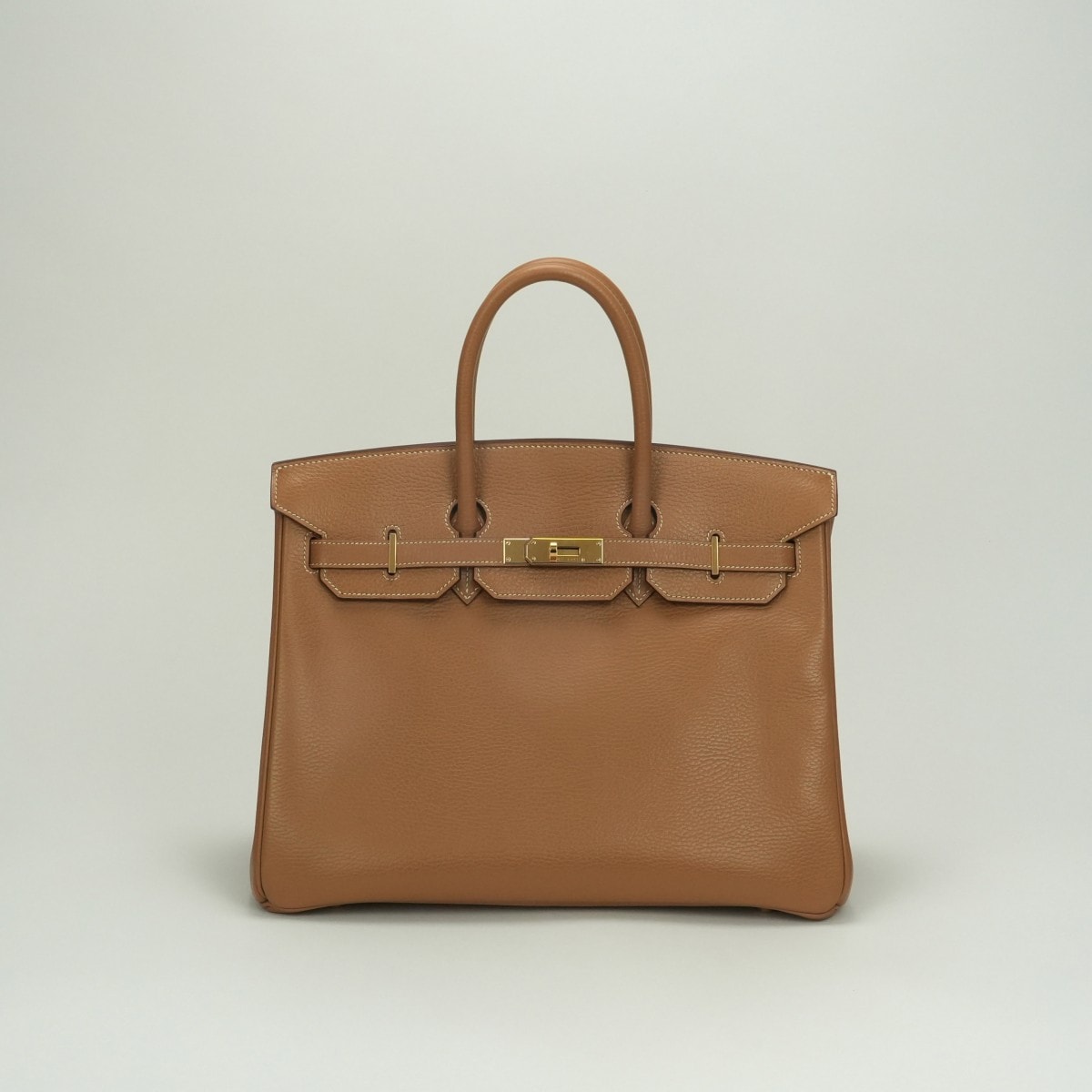 エルメス HERMES バーキン35 バーキン 35 バッグ トートバッグ アルデンヌ ゴールド Gold ブラウン Brown 茶 ゴールド金具 ハンドバッグ