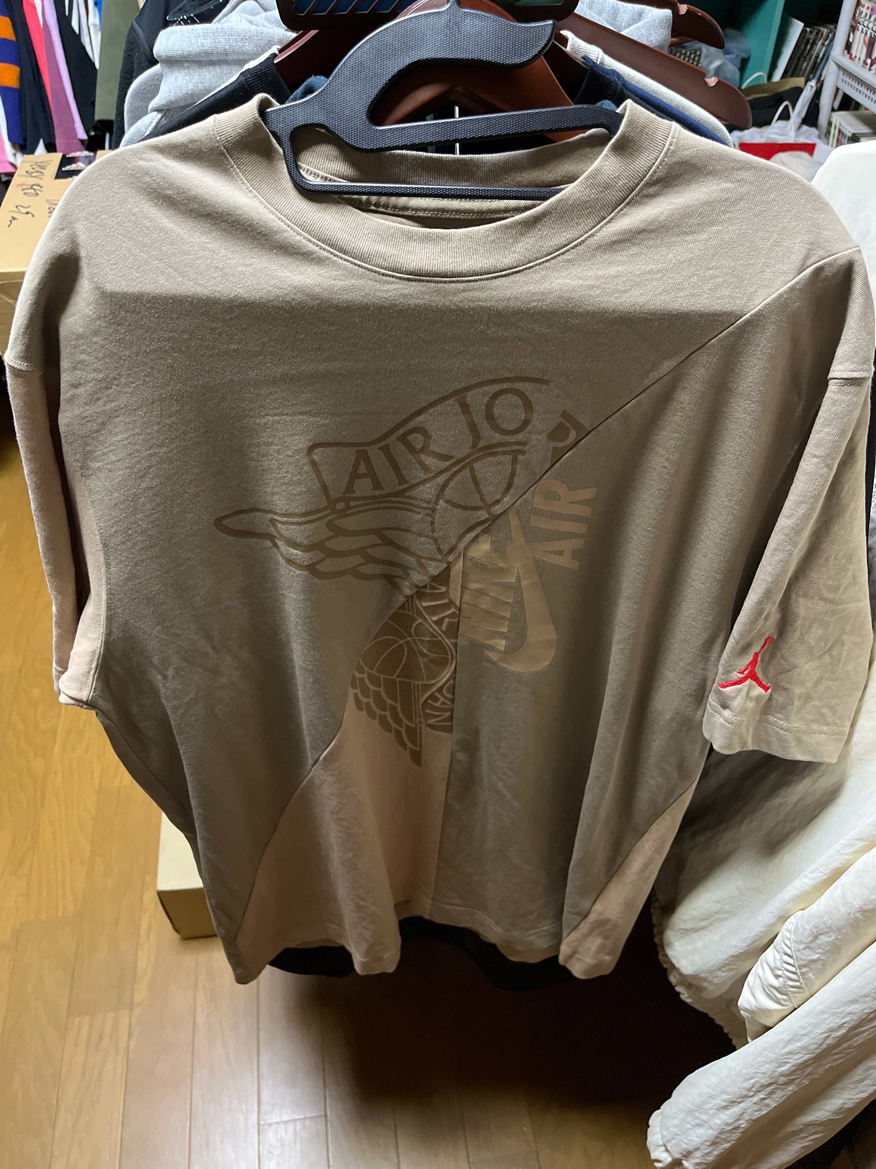 Air Jordan x Travis Cactus Jack T-Shirt "Khaki Desert"