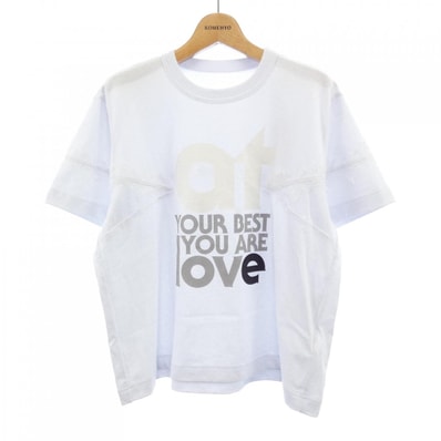 sacai Print T-Shirt "White"