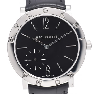 値下 ブルガリ BVLGARI BB41SXTRO ブルガリ ローマ フィニッシモ 40周年モデル 手巻き メンズ 美品 箱・保証書付き 腕時計 G#150236