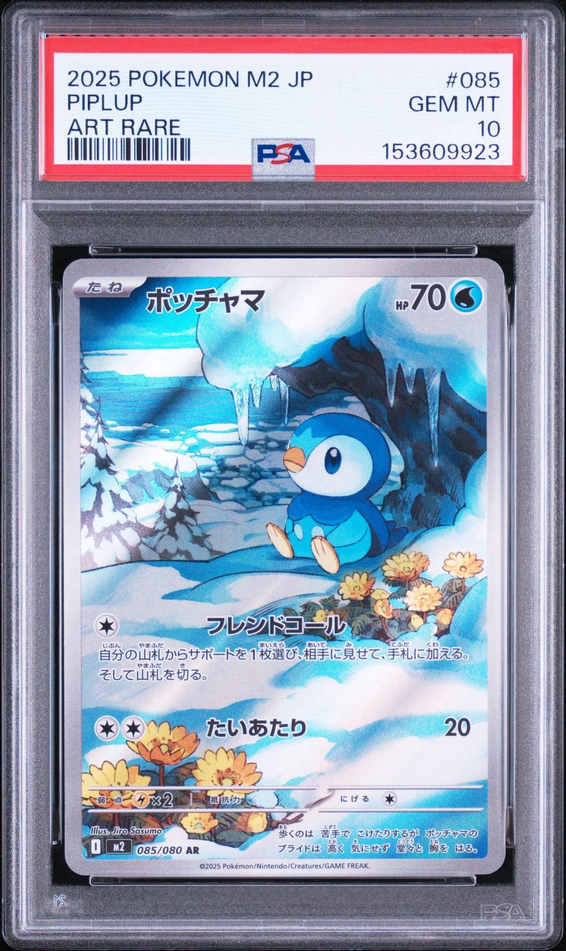 PSA10】ポッチャマ AR [M2 085/080](拡張パック「インフェルノX」) 2枚