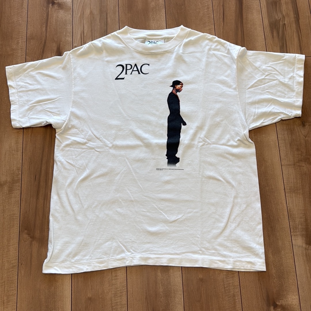 SAINT Mxxxxxx x 2PAC SS T-Shirt "White" SM-HR8-0000-C15