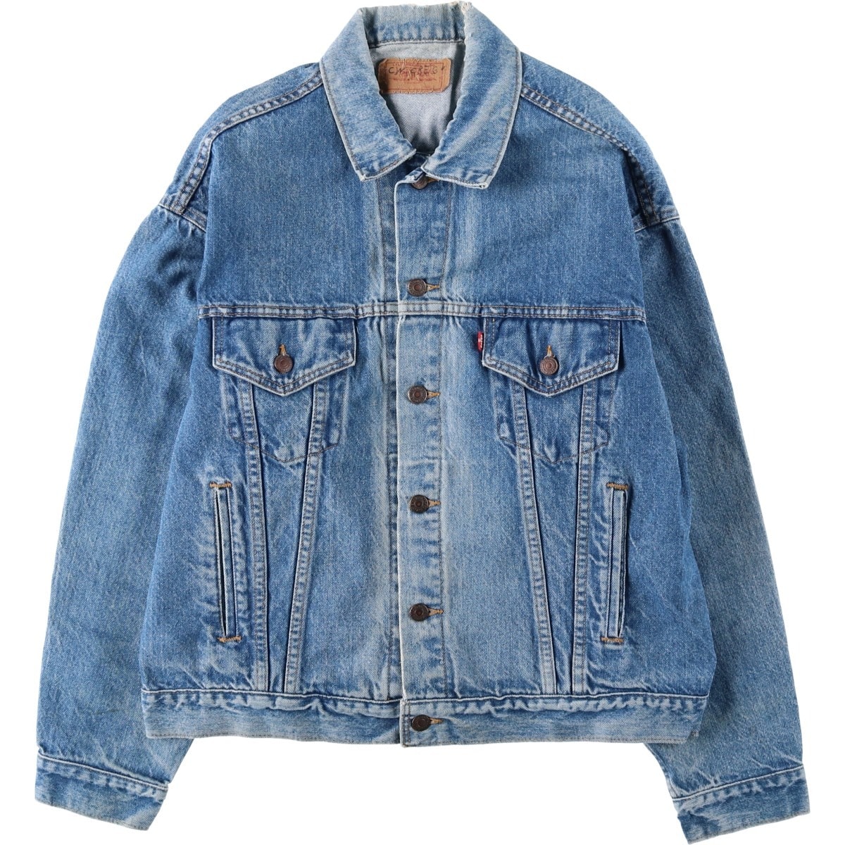 古着 リーバイス Levi's デニムジャケット Gジャン メンズXL相当/eaa632526