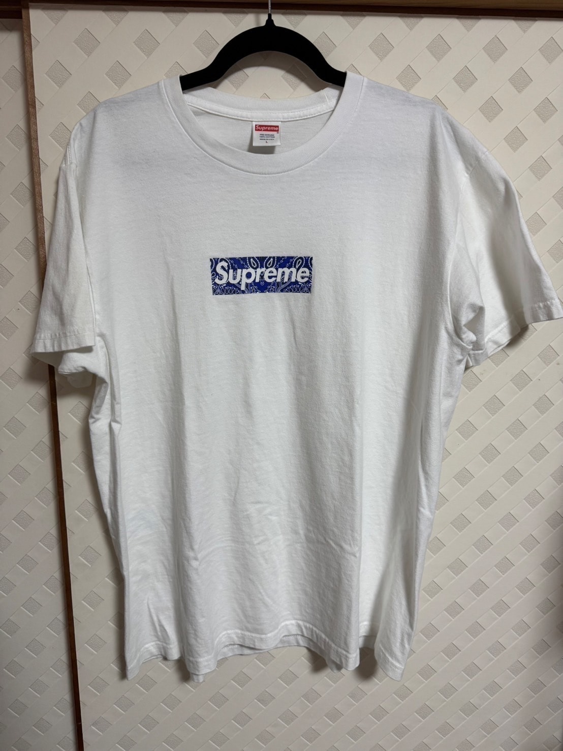 Supreme Bandana Box Logo Tee "White"
