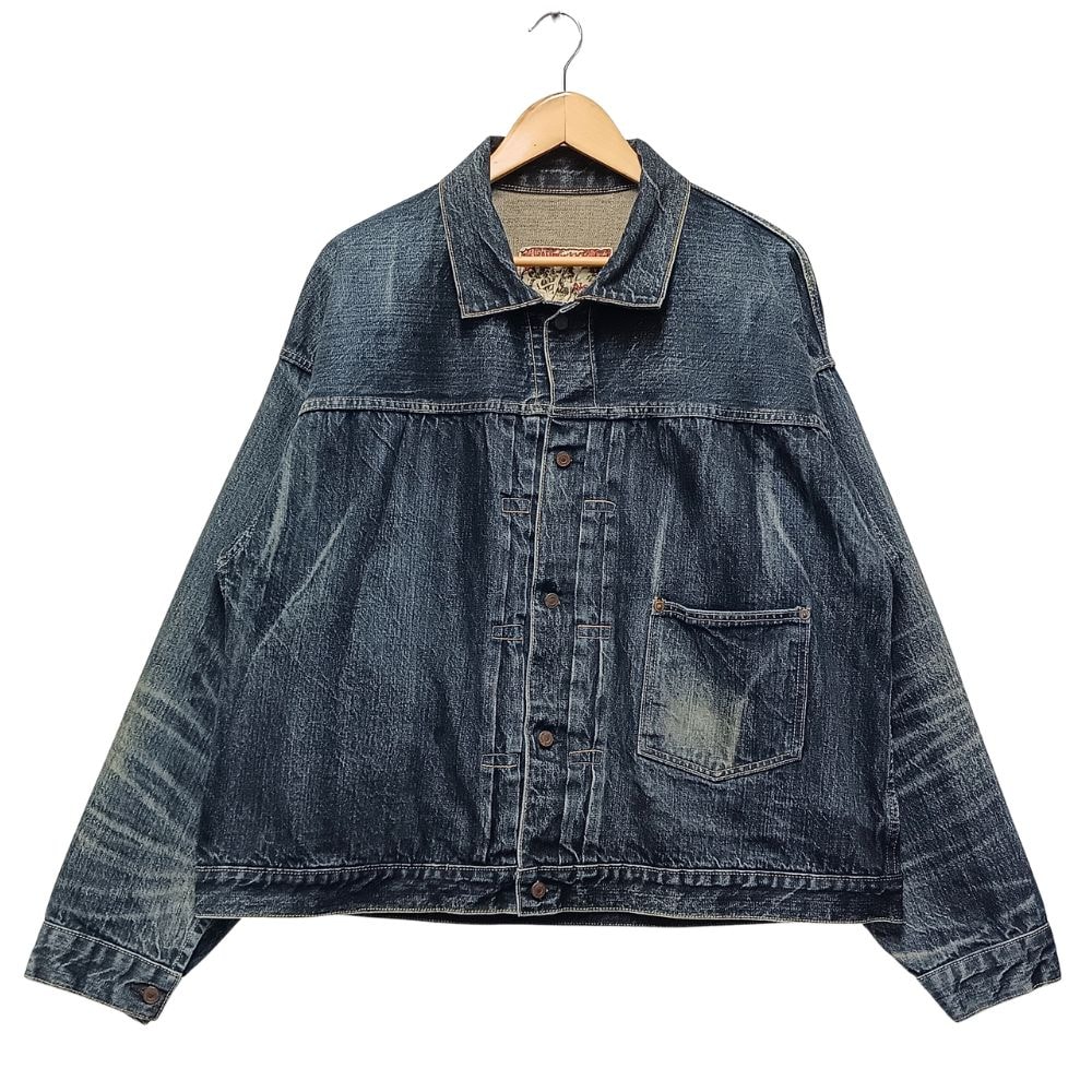 SAINT MICHAEL セントマイケル × Ber Ber Jin ベルベルジン DENIM JACKET/FIRST Gジャン 加工 デニムジャケット 55730