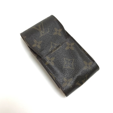 $$ LOUIS VUITTON ルイヴィトン シガレットケース モノグラム エテュイ・シガレット M63024 ブラウン