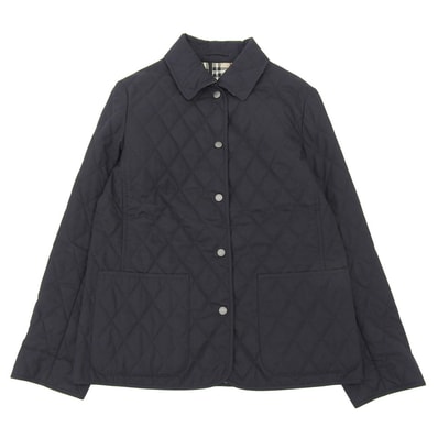 バーバリーロンドン ノバチェク キルティング ジャケット アウター レディース ブラック 40 40