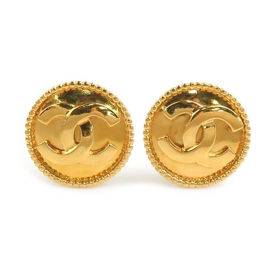 シャネル CHANEL イヤリング メタル ゴールド レディース【中古】 r10857i