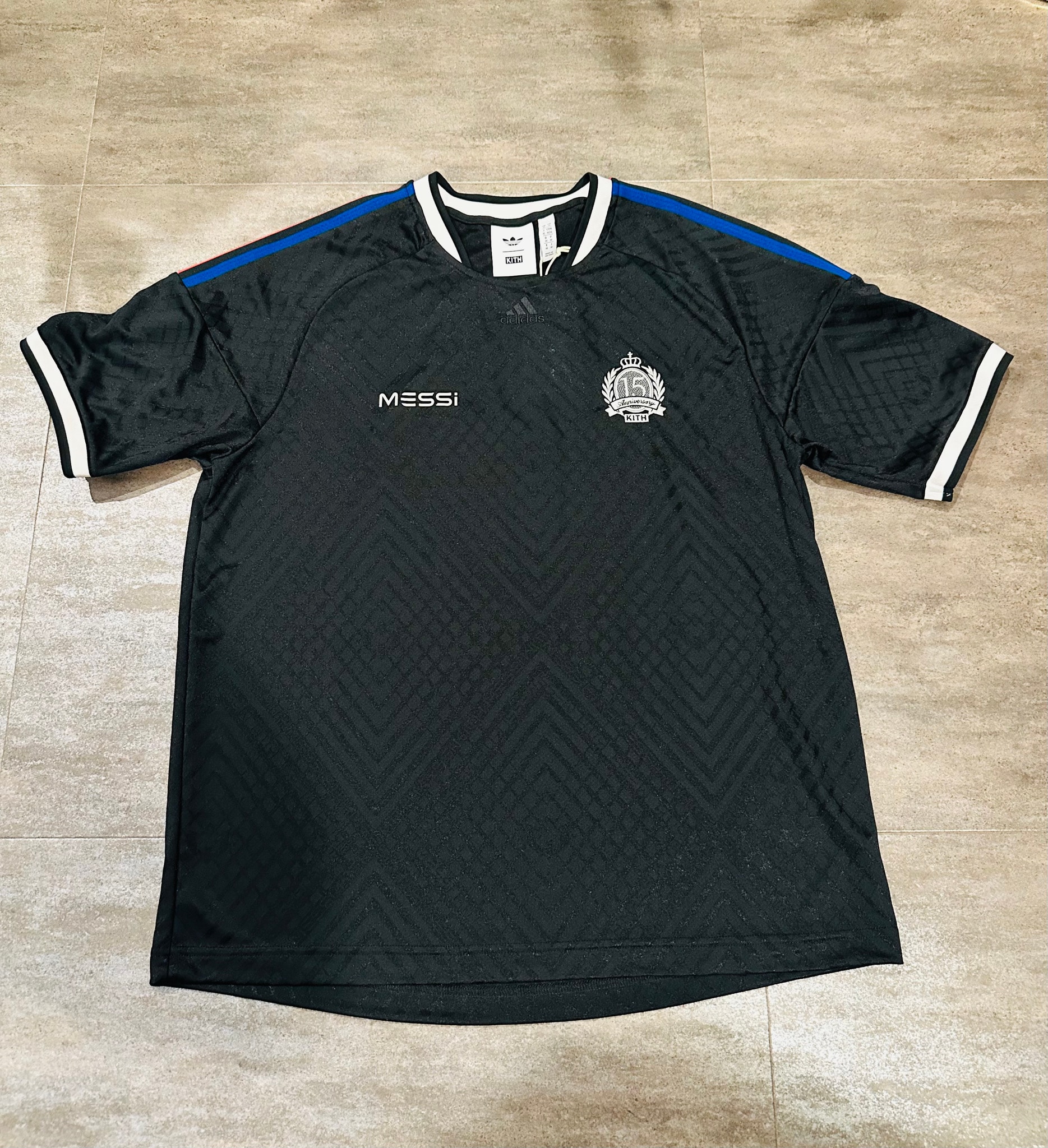 Kith x Lionel Messi x adidas Football Jersey "Black"