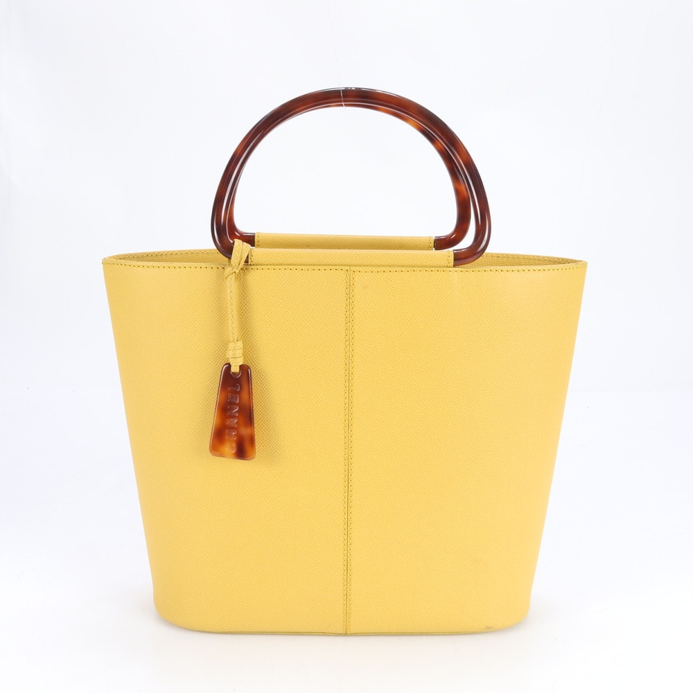 ■極美品 シャネル トート バッグ レザー