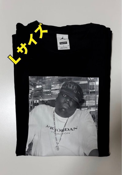 Supreme x Jordan Biggie S/S Top "Black"