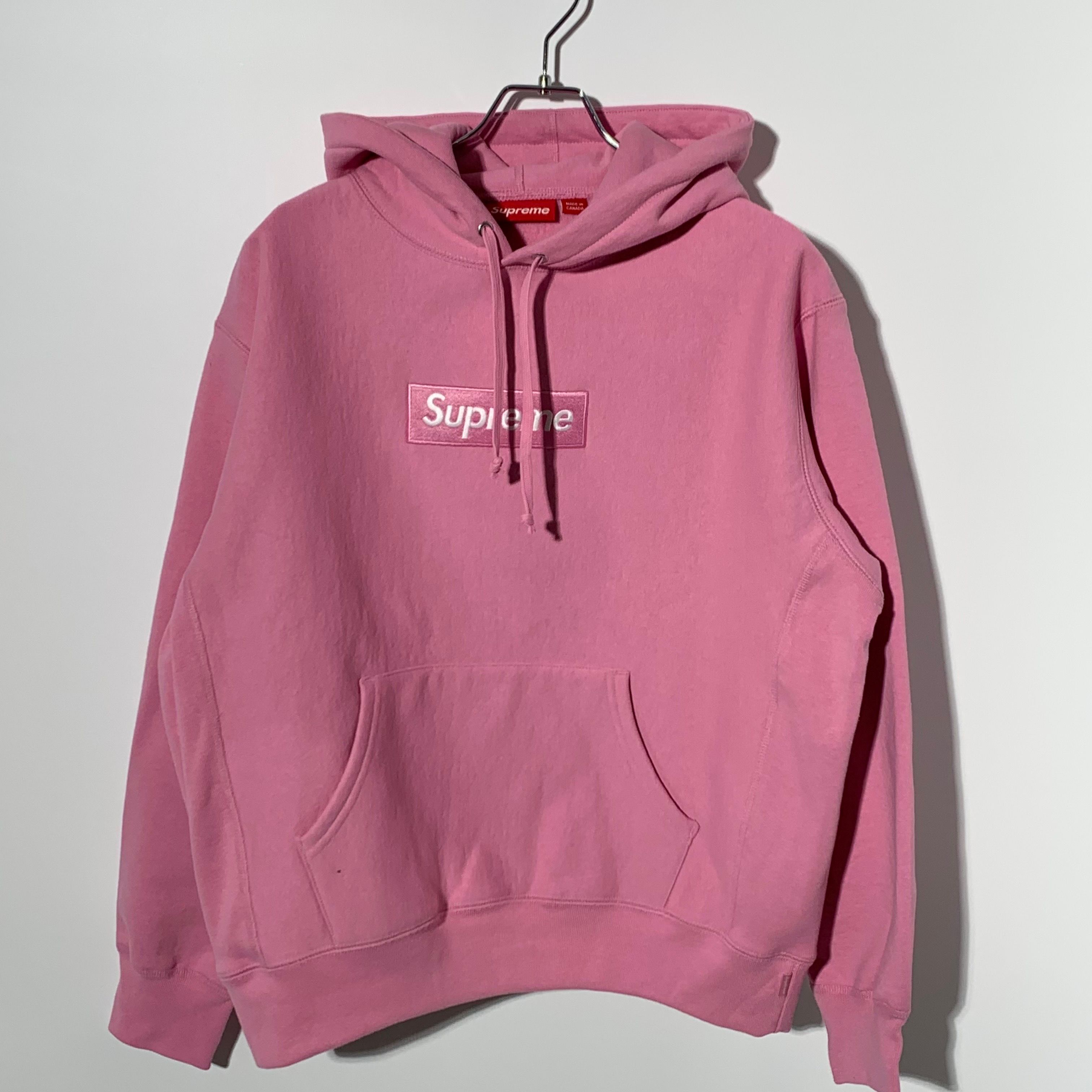 Supreme Box Logo Hooded Sweatshirt "Pink" (24FW)
