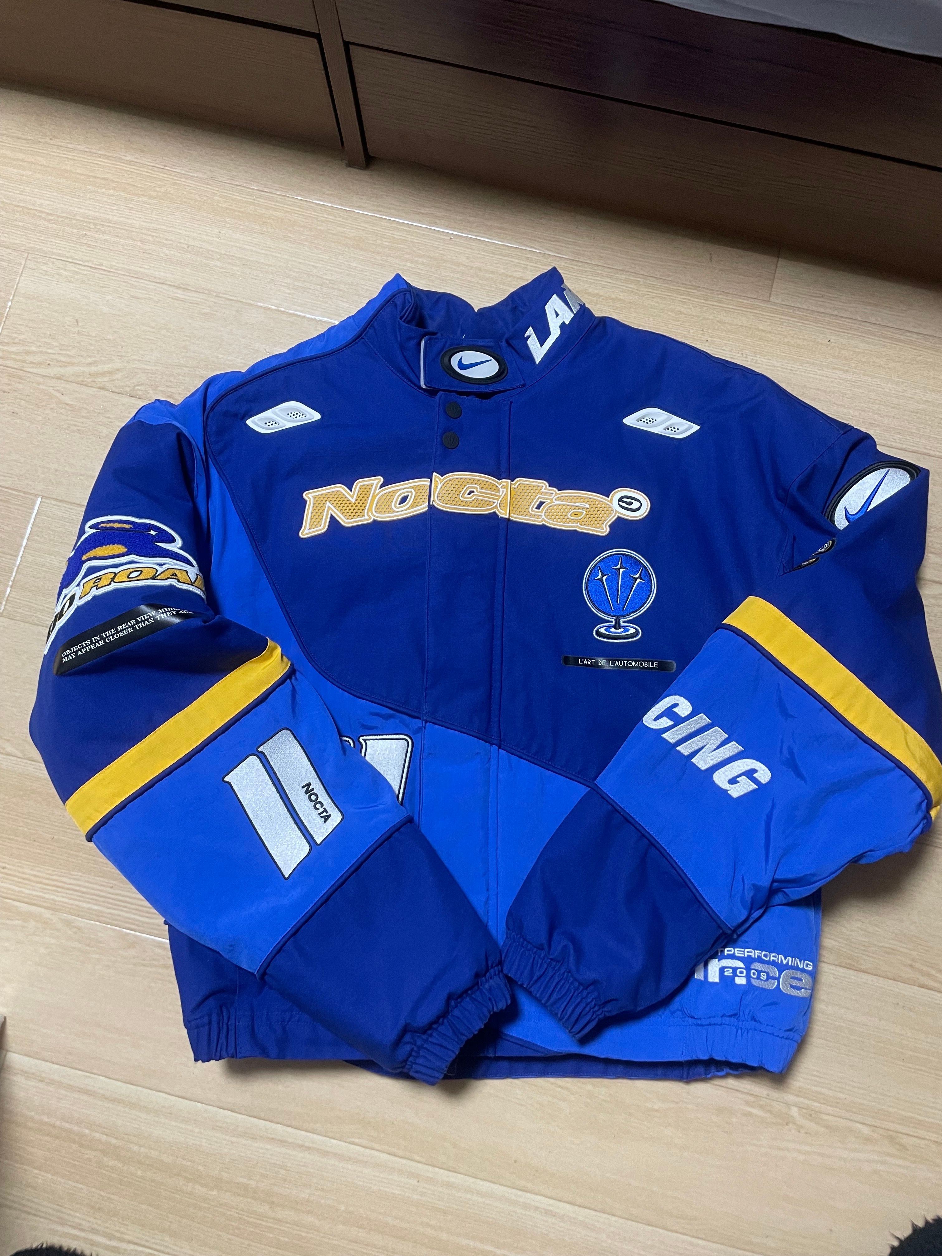 Nike x Drake Nocta x L’art de l’automobile Racing Jacket "Deep Royal Blue & Racer Blue & Phantom"
