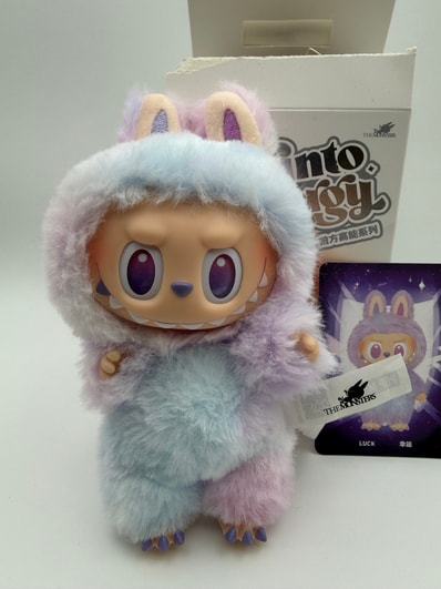 POP MART THE MONSTERS (LABUBU) Big into Energy Series Plush Pendant LUCK