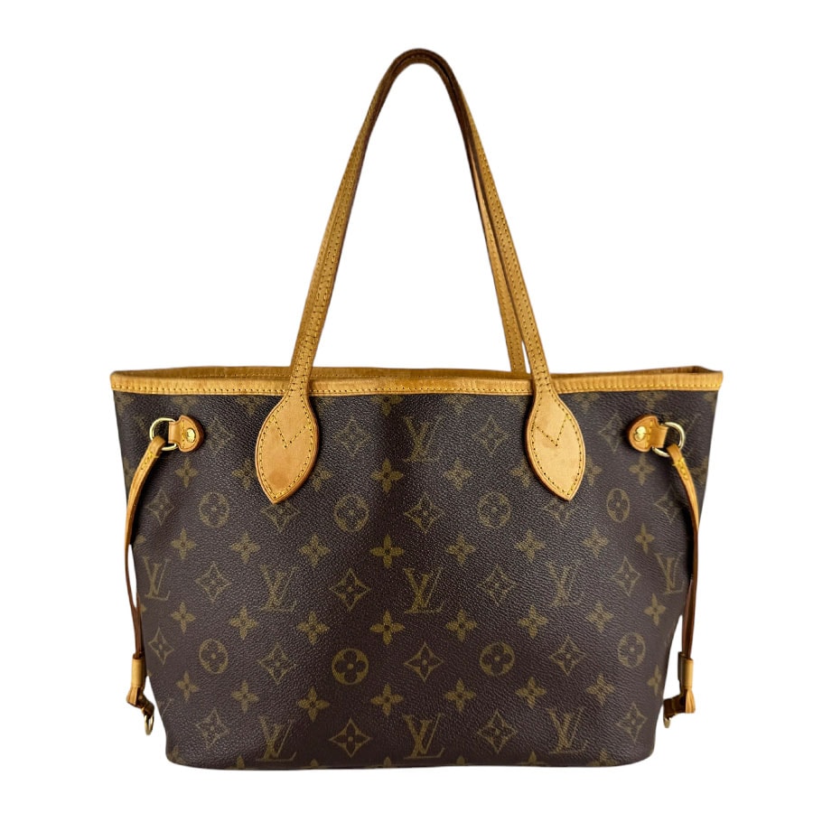 ルイ ヴィトン LOUIS VUITTON トートバッグ モノグラム ネヴァーフルPM モノグラムキャンバス ブラウン ゴールド レディース【中古】 z10196