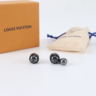 ■極美品 ルイヴィトン LV パール アクセサリー M02544 ピアス