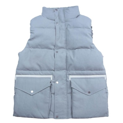 SOPHNET. ソフネット 25AW SPNT-252019 HOLLOW TUSSAH DOWN VEST ホロウ タッサー ダウン ベスト カーキ系 3【中古】
