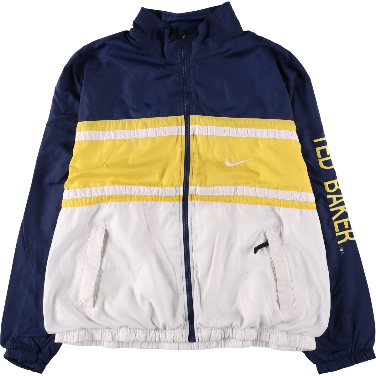 古着 90年代 ナイキ NIKE バックロゴ ナイロンジャケット メンズL相当/eaa562680
