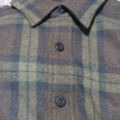 WTAPS TXT 01 / LS / WOPL. Tweed. Textile. OF "Olive Drab"