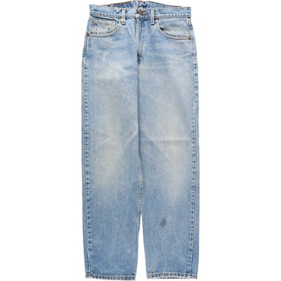 古着 90年代 リーバイス Levi's 550 RELAXED FIT テーパードデニムパンツ USA製 メンズw31相当 ヴィンテージ/eaa665970
