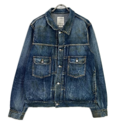 ビズビム 19AW 0119205006006 インディゴ SS 101 JKT DRYDMGD-1000 デニム ジャケット 4