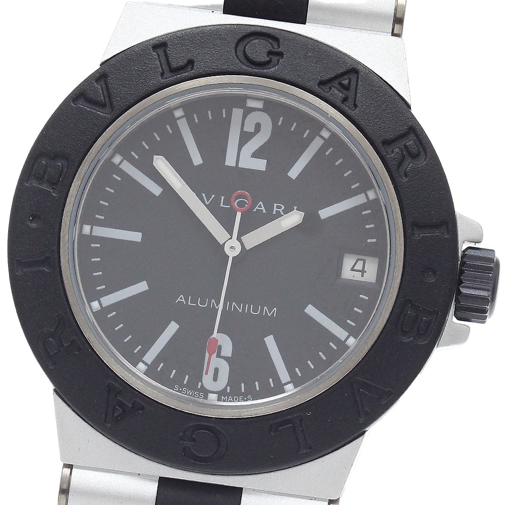 ☆良品  ブルガリ アルミニウム  AL32TA クォーツ ボーイズ 【中古】