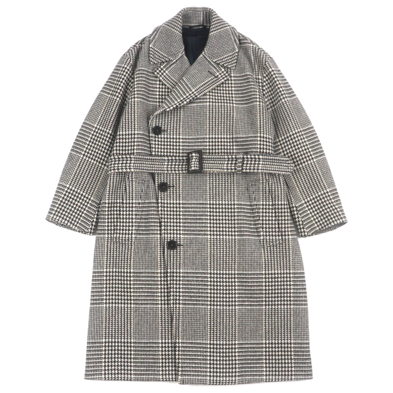 極美品 エルメス コート ブラウン系 メンズ 46