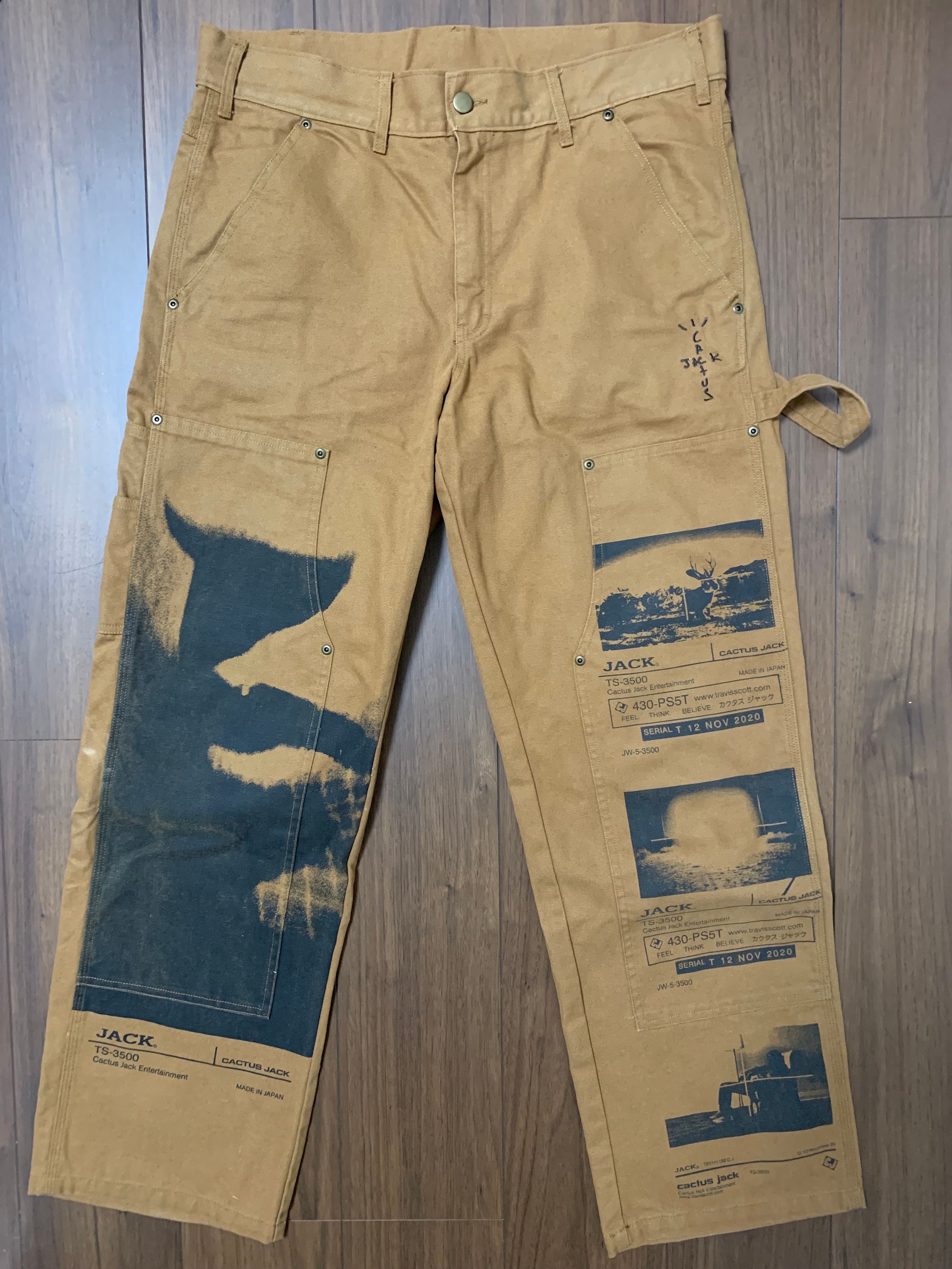 Travis Scott Cactus Jack System Work Pants "Tan"