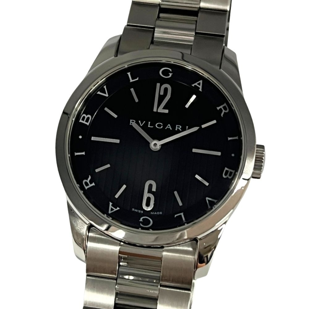 BVLGARI ブルガリ ST37S ソロテンポ クォーツ メンズ 腕時計 OG6