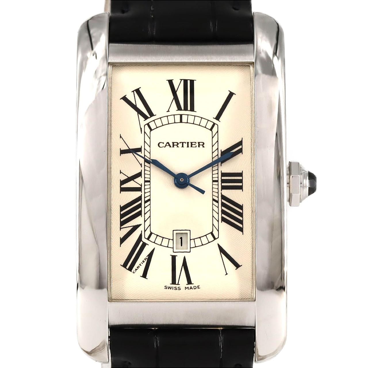 カルティエ タンクアメリカンLM WG W2603256 WG 自動巻