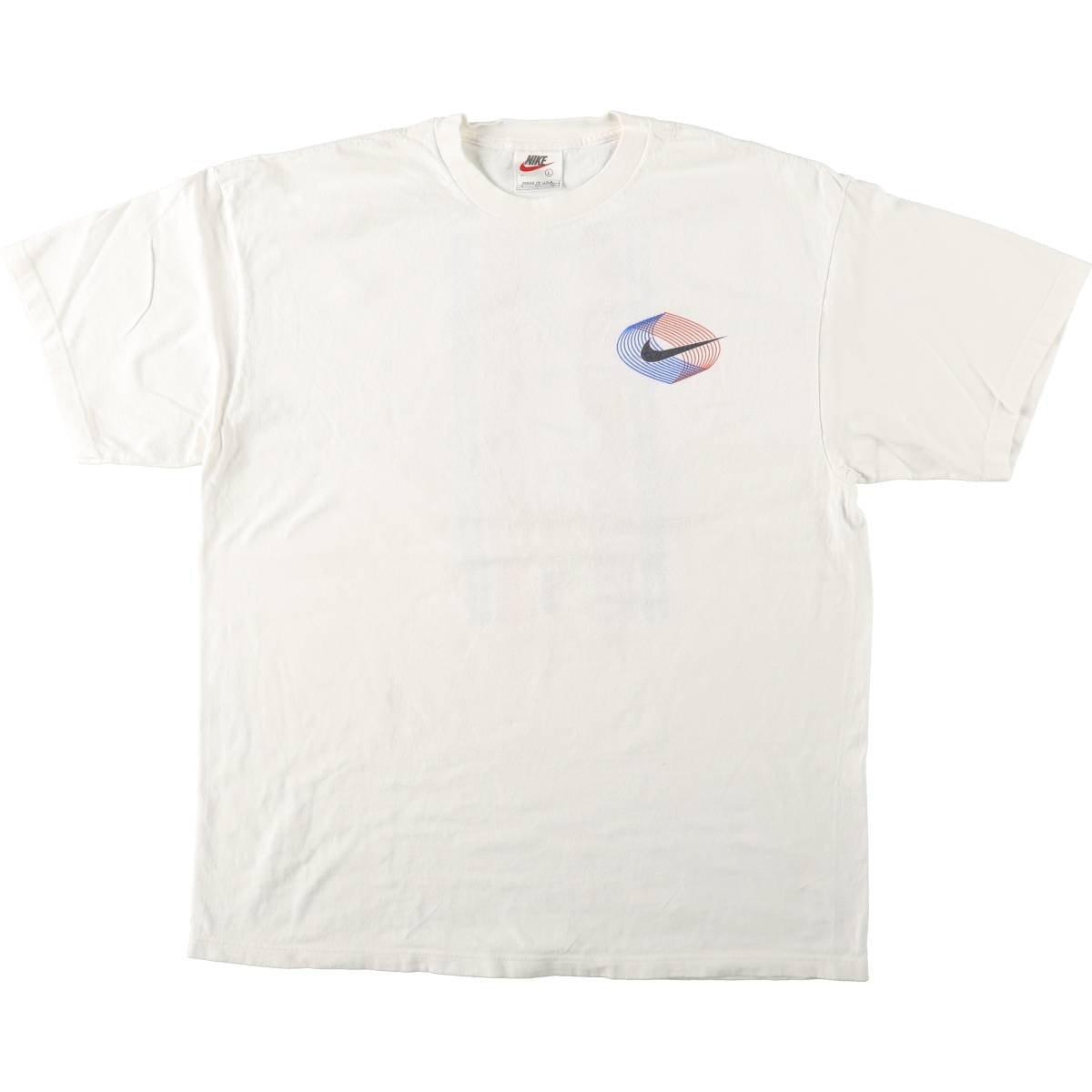 古着 90年代 ナイキ NIKE ロゴプリントTシャツ USA製 メンズL相当 ヴィンテージ/eaa667363