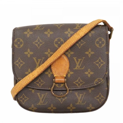 【6dd4052】ルイヴィトン ショルダーバッグ モノグラム サンクルーMM M51243 ブラウン【中古】レディース