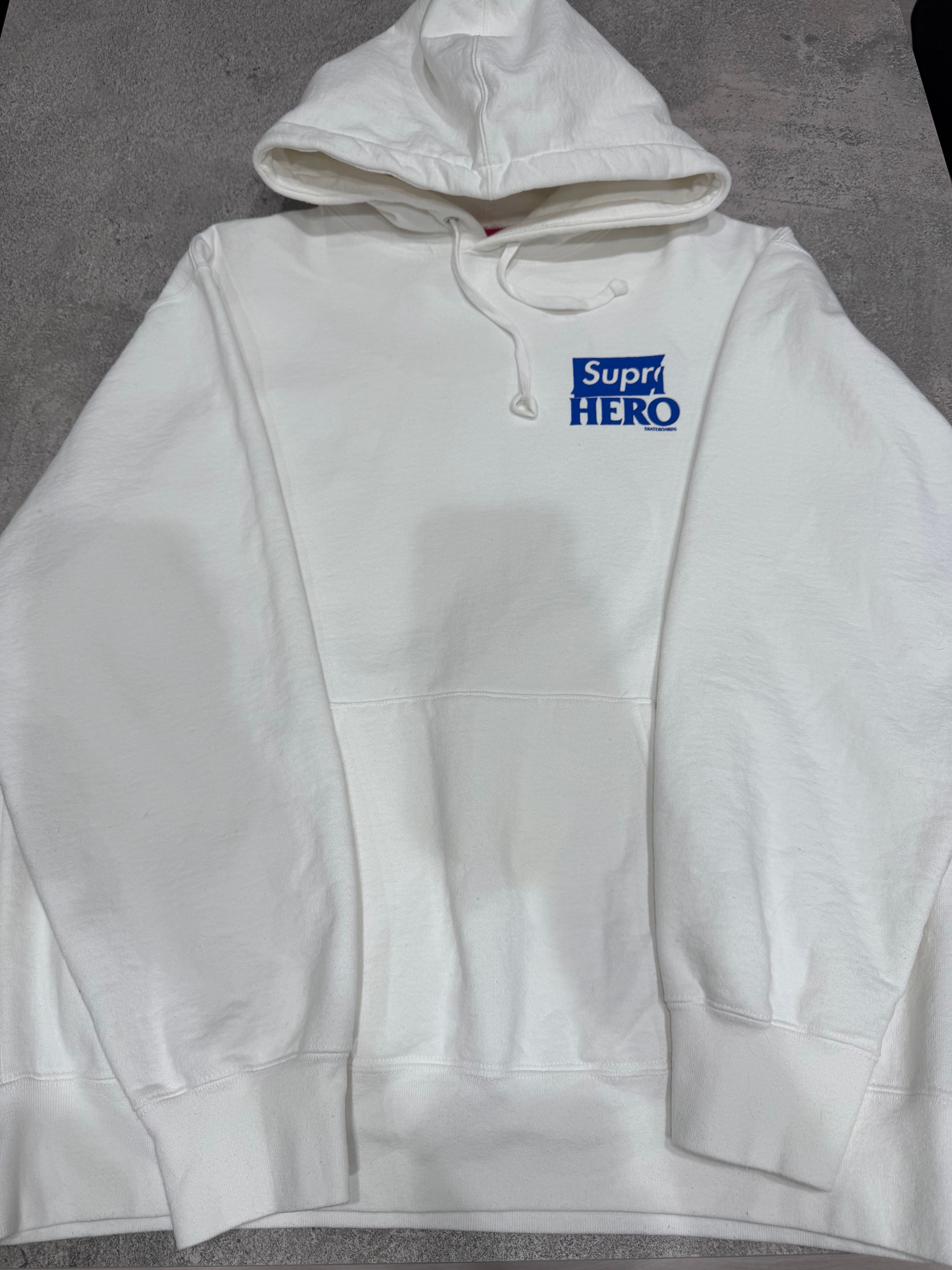 Supreme / ANTIHERO Hooded Sweatshirt "White"